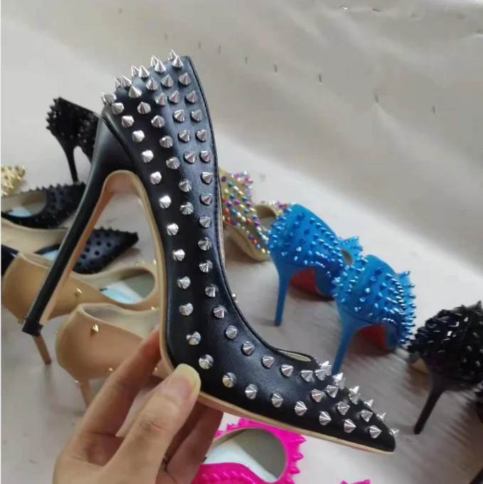 Best Bargains High-heels with Nails Fashion Women Party Shoes