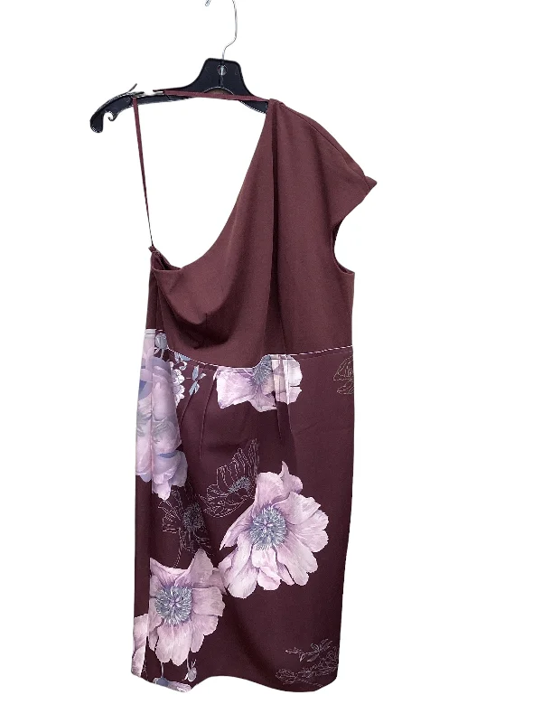 Can't Miss Dress Casual Short By Ted Baker In Floral Print, Size: S