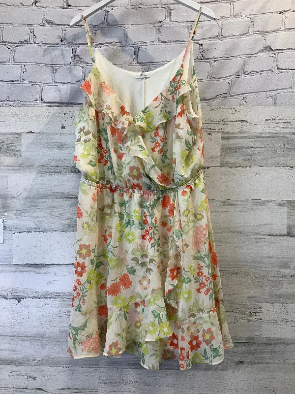 Exclusive Access Dress Casual Short By Maurices In Green & Orange, Size: Xxl