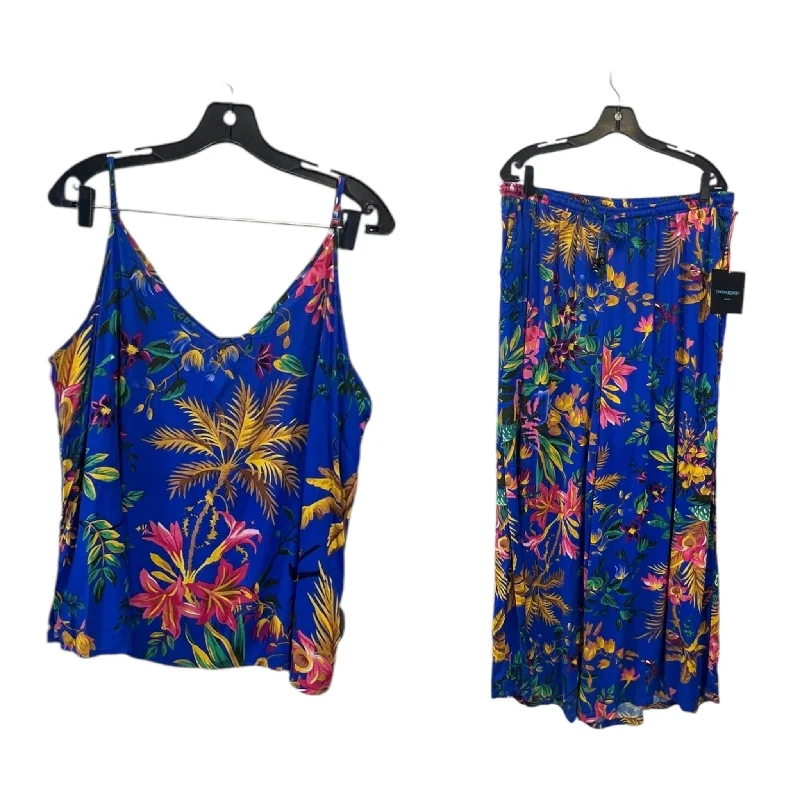 Flash Sale Dress Casual Midi By Cynthia Rowley In Floral Print, Size: Xl