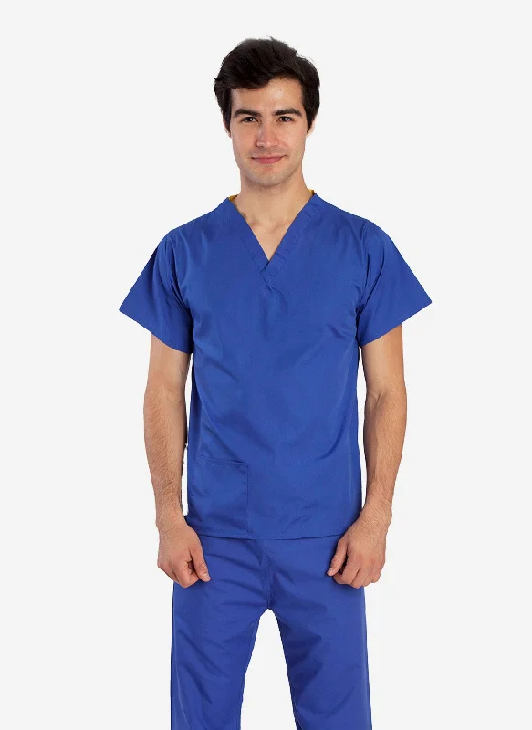 Sale Event Budget Scrub Top - Cornflower/Royal