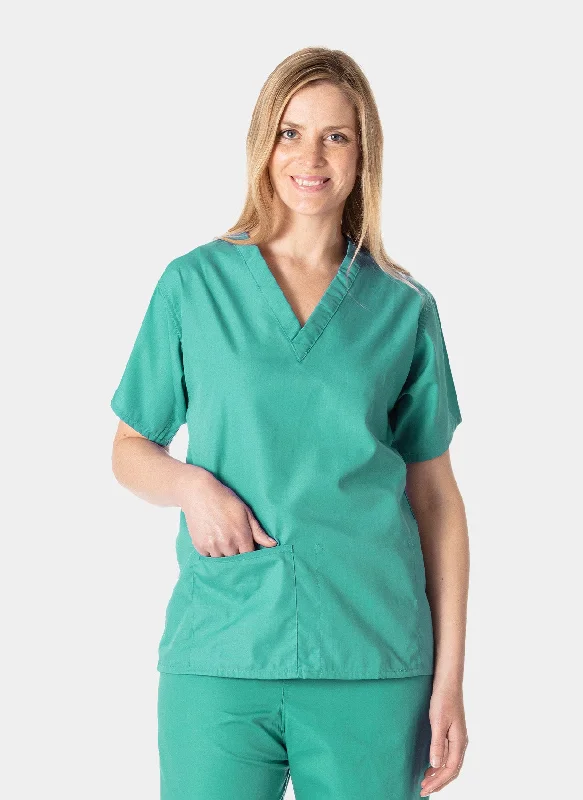 Lowest Price Budget Scrub Top - Mid Green