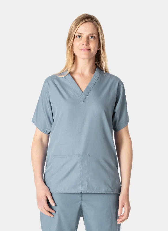 Price Reduction Budget Scrub Top - Misty