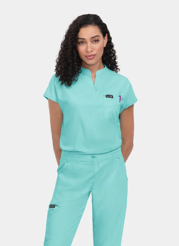 Super Bargain Koi Basics Ari Scrub Top - Fresh Mint