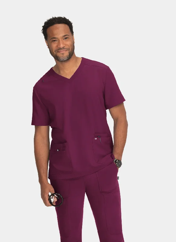 Super Sale Koi Next Gen Free To Be Scrub Top - Wine