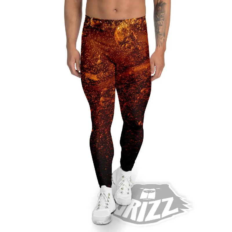Reduced Prices Cola Print Men's Leggings