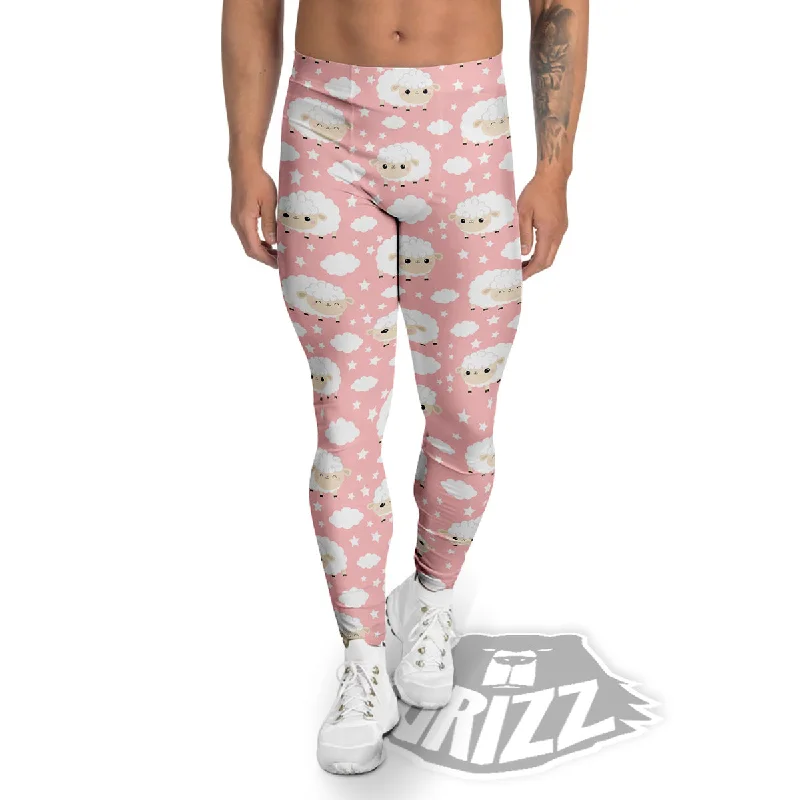 Unmissable Offer Sheep Cute Print Pattern Men's Leggings