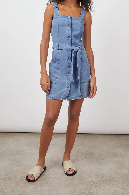Deal Frenzy ANITA DRESS - OCEAN WASH