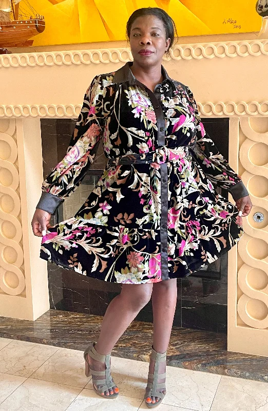 Limited Availability Black Shirt Dress