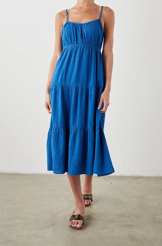 Exclusive Deal BLAKELY DRESS - SAPPHIRE