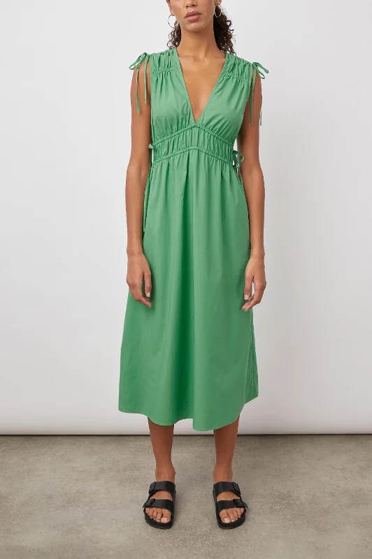 Weekend Special CONSTANTINE DRESS - KELLY GREEN