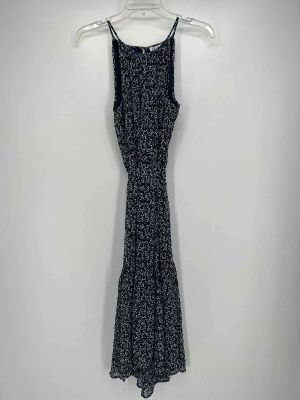 Final Clearance DR2 Size M Navy Floral Dress