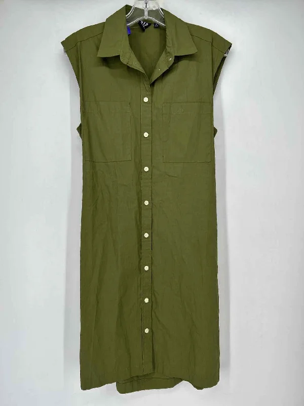 Act Now Gap Size S Olive Dress