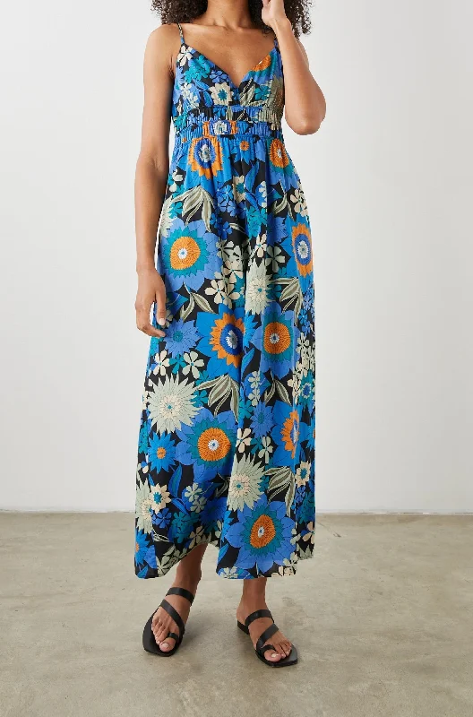 Value Deals JUSTINE DRESS - AZUL WILDFLOWER