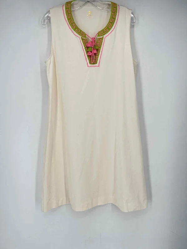 Reduced Prices Spartina 449 Size L Cream Dress